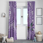 Australia Epilepsy Awareness Window Curtain Purple Budgerigar Plumeria Aboriginal - Aussie Hoodie