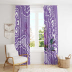 Australia Epilepsy Awareness Window Curtain Purple Budgerigar Plumeria Aboriginal - Aussie Hoodie