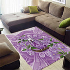 Epilepsy Awareness Budgerigar Australia Area Rug Budgie Purple Ribbon Boronia Aboriginal - Aussie Hoodie
