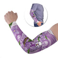 Epilepsy Awareness Budgerigar Australia Arm Sleeves Budgie Purple Ribbon Boronia Aboriginal - Aussie Hoodie