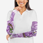 Epilepsy Awareness Budgerigar Australia Arm Sleeves Budgie Purple Ribbon Boronia Aboriginal - Aussie Hoodie
