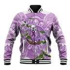 Epilepsy Awareness Budgerigar Australia Baseball Jacket Budgie Purple Ribbon Boronia Aboriginal - Aussie Hoodie