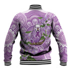 Epilepsy Awareness Budgerigar Australia Baseball Jacket Budgie Purple Ribbon Boronia Aboriginal - Aussie Hoodie