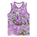 Epilepsy Awareness Budgerigar Australia Basketball Jersey Budgie Purple Ribbon Boronia Aboriginal - Aussie Hoodie