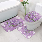 Epilepsy Awareness Budgerigar Australia Bathroom Set Budgie Purple Ribbon Boronia Aboriginal - Aussie Hoodie