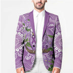 Epilepsy Awareness Budgerigar Australia Blazer Budgie Purple Ribbon Boronia Aboriginal - Aussie Hoodie