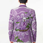 Epilepsy Awareness Budgerigar Australia Blazer Budgie Purple Ribbon Boronia Aboriginal - Aussie Hoodie