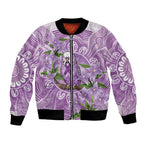 Epilepsy Awareness Budgerigar Australia Bomber Jacket Budgie Purple Ribbon Boronia Aboriginal - Aussie Hoodie