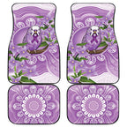 Epilepsy Awareness Budgerigar Australia Car Mats Budgie Purple Ribbon Boronia Aboriginal - Aussie Hoodie