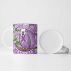 Epilepsy Awareness Budgerigar Australia Ceramic Mug Budgie Purple Ribbon Boronia Aboriginal - Aussie Hoodie