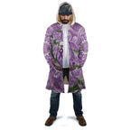 Epilepsy Awareness Budgerigar Australia Cloak Budgie Purple Ribbon Boronia Aboriginal - Aussie Hoodie