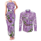 Epilepsy Awareness Budgerigar Australia Couples Matching Tank Maxi Dress and Long Sleeve Button Shirt Budgie Purple Ribbon Boronia Aboriginal - Aussie Hoodie