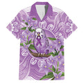 Epilepsy Awareness Budgerigar Australia Family Matching Long Sleeve Bodycon Dress and Hawaiian Shirt Budgie Purple Ribbon Boronia Aboriginal - Aussie Hoodie
