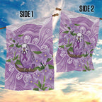 Epilepsy Awareness Budgerigar Australia Garden Flag Budgie Purple Ribbon Boronia Aboriginal - Aussie Hoodie