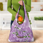 Epilepsy Awareness Budgerigar Australia Grocery Bag Budgie Purple Ribbon Boronia Aboriginal - Aussie Hoodie