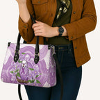 Epilepsy Awareness Budgerigar Australia Leather Bag Budgie Purple Ribbon Boronia Aboriginal - Aussie Hoodie