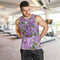 Epilepsy Awareness Budgerigar Australia Men Tank Top Budgie Purple Ribbon Boronia Aboriginal - Aussie Hoodie