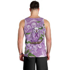 Epilepsy Awareness Budgerigar Australia Men Tank Top Budgie Purple Ribbon Boronia Aboriginal - Aussie Hoodie