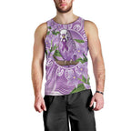 Epilepsy Awareness Budgerigar Australia Men Tank Top Budgie Purple Ribbon Boronia Aboriginal - Aussie Hoodie
