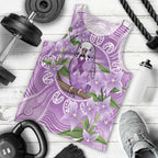 Epilepsy Awareness Budgerigar Australia Men Tank Top Budgie Purple Ribbon Boronia Aboriginal - Aussie Hoodie