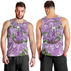 Epilepsy Awareness Budgerigar Australia Men Tank Top Budgie Purple Ribbon Boronia Aboriginal - Aussie Hoodie