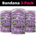 Epilepsy Awareness Budgerigar Australia Neck Gaiter Budgie Purple Ribbon Boronia Aboriginal - Aussie Hoodie