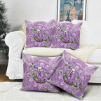 Epilepsy Awareness Budgerigar Australia Pillow Cover Budgie Purple Ribbon Boronia Aboriginal - Aussie Hoodie
