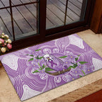 Epilepsy Awareness Budgerigar Australia Rubber Doormat Budgie Purple Ribbon Boronia Aboriginal - Aussie Hoodie