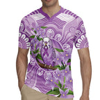 Epilepsy Awareness Budgerigar Australia Rugby Jersey Budgie Purple Ribbon Boronia Aboriginal - Aussie Hoodie