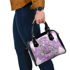 Epilepsy Awareness Budgerigar Australia Shoulder Handbag Budgie Purple Ribbon Boronia Aboriginal - Aussie Hoodie