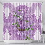 Epilepsy Awareness Budgerigar Australia Shower Curtain Budgie Purple Ribbon Boronia Aboriginal - Aussie Hoodie