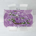 Epilepsy Awareness Budgerigar Australia Tablecloth Budgie Purple Ribbon Boronia Aboriginal - Aussie Hoodie