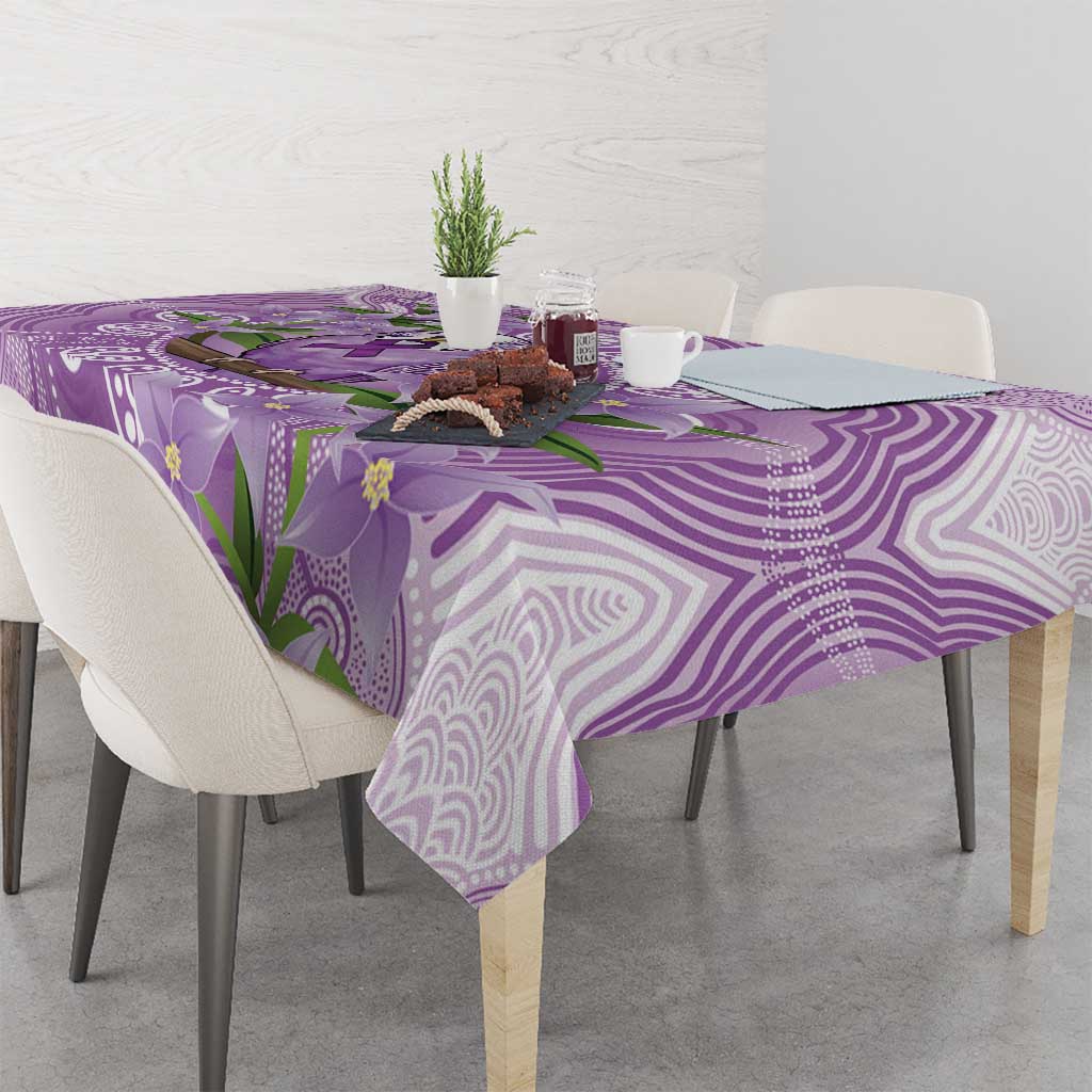 Epilepsy Awareness Budgerigar Australia Tablecloth Budgie Purple Ribbon Boronia Aboriginal - Aussie Hoodie