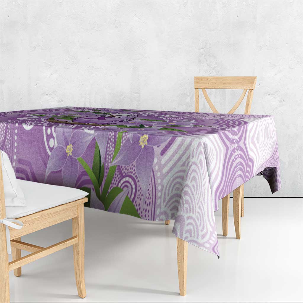 Epilepsy Awareness Budgerigar Australia Tablecloth Budgie Purple Ribbon Boronia Aboriginal - Aussie Hoodie