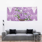 Epilepsy Awareness Budgerigar Australia Tapestry Budgie Purple Ribbon Boronia Aboriginal - Aussie Hoodie