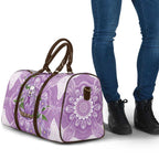 Epilepsy Awareness Budgerigar Australia Travel Bag Budgie Purple Ribbon Boronia Aboriginal - Aussie Hoodie