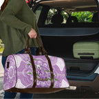 Epilepsy Awareness Budgerigar Australia Travel Bag Budgie Purple Ribbon Boronia Aboriginal - Aussie Hoodie