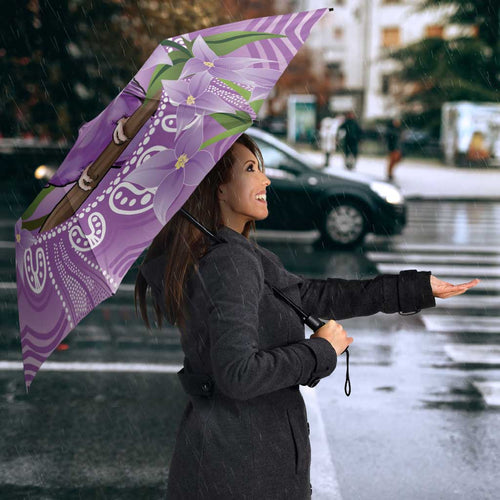 Epilepsy Awareness Budgerigar Australia Umbrella Budgie Purple Ribbon Boronia Aboriginal - Aussie Hoodie