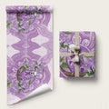 Epilepsy Awareness Budgerigar Australia Wrapping Paper Budgie Purple Ribbon Boronia Aboriginal - Aussie Hoodie