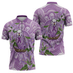 Epilepsy Awareness Budgerigar Australia Zipper Polo Shirt Budgie Purple Ribbon Boronia Aboriginal - Aussie Hoodie