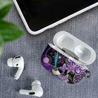 Australia Epilepsy Awareness AirPods Case Purple-crowned Fairywren Boronia Aboriginal - Aussie Hoodie