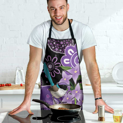 Australia Epilepsy Awareness Apron Purple-crowned Fairywren Boronia Aboriginal - Aussie Hoodie