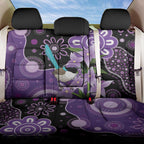 Australia Epilepsy Awareness Back Car Seat Cover Purple-crowned Fairywren Boronia Aboriginal - Aussie Hoodie