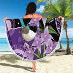 Australia Epilepsy Awareness Beach Blanket Purple-crowned Fairywren Boronia Aboriginal - Aussie Hoodie