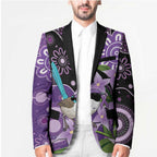 Australia Epilepsy Awareness Blazer Purple-crowned Fairywren Boronia Aboriginal - Aussie Hoodie