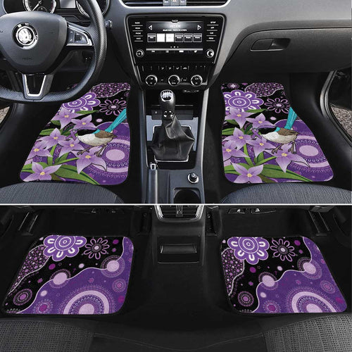 Australia Epilepsy Awareness Car Mats Purple-crowned Fairywren Boronia Aboriginal - Aussie Hoodie