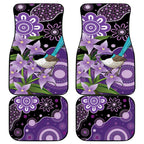 Australia Epilepsy Awareness Car Mats Purple-crowned Fairywren Boronia Aboriginal - Aussie Hoodie