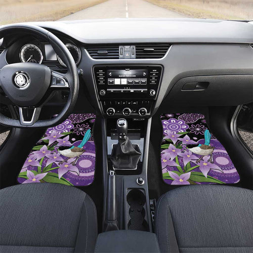Australia Epilepsy Awareness Car Mats Purple-crowned Fairywren Boronia Aboriginal - Aussie Hoodie