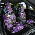 Australia Epilepsy Awareness Car Seat Cover Purple-crowned Fairywren Boronia Aboriginal - Aussie Hoodie