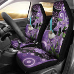 Australia Epilepsy Awareness Car Seat Cover Purple-crowned Fairywren Boronia Aboriginal - Aussie Hoodie